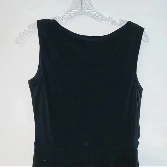 Level Eight Pleated Collar Drape Front Dress - Picture 5 of 6